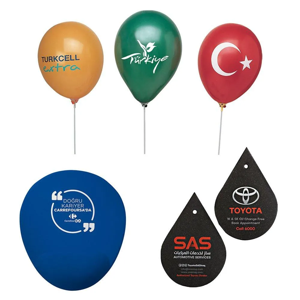 Mousepad - Bardak Altlığı - Balon - Believe Matbaacılık & Promosyon Ürünleri