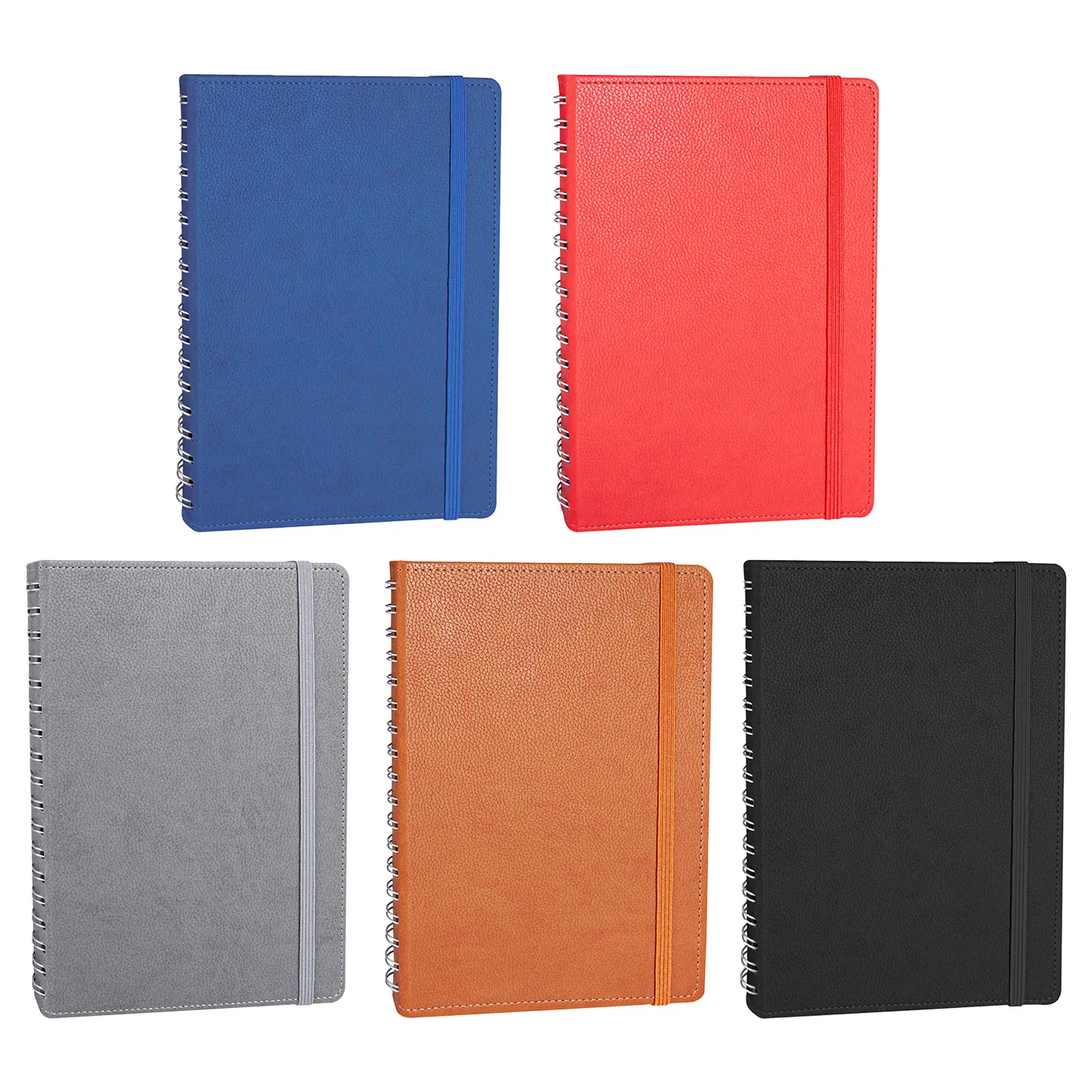 SÖĞÜTÖZÜ LACİVERT SPİRALLİ TARİHSİZ DEFTER (17X24 CM) - Believe Matbaacılık & Promosyon Ürünleri