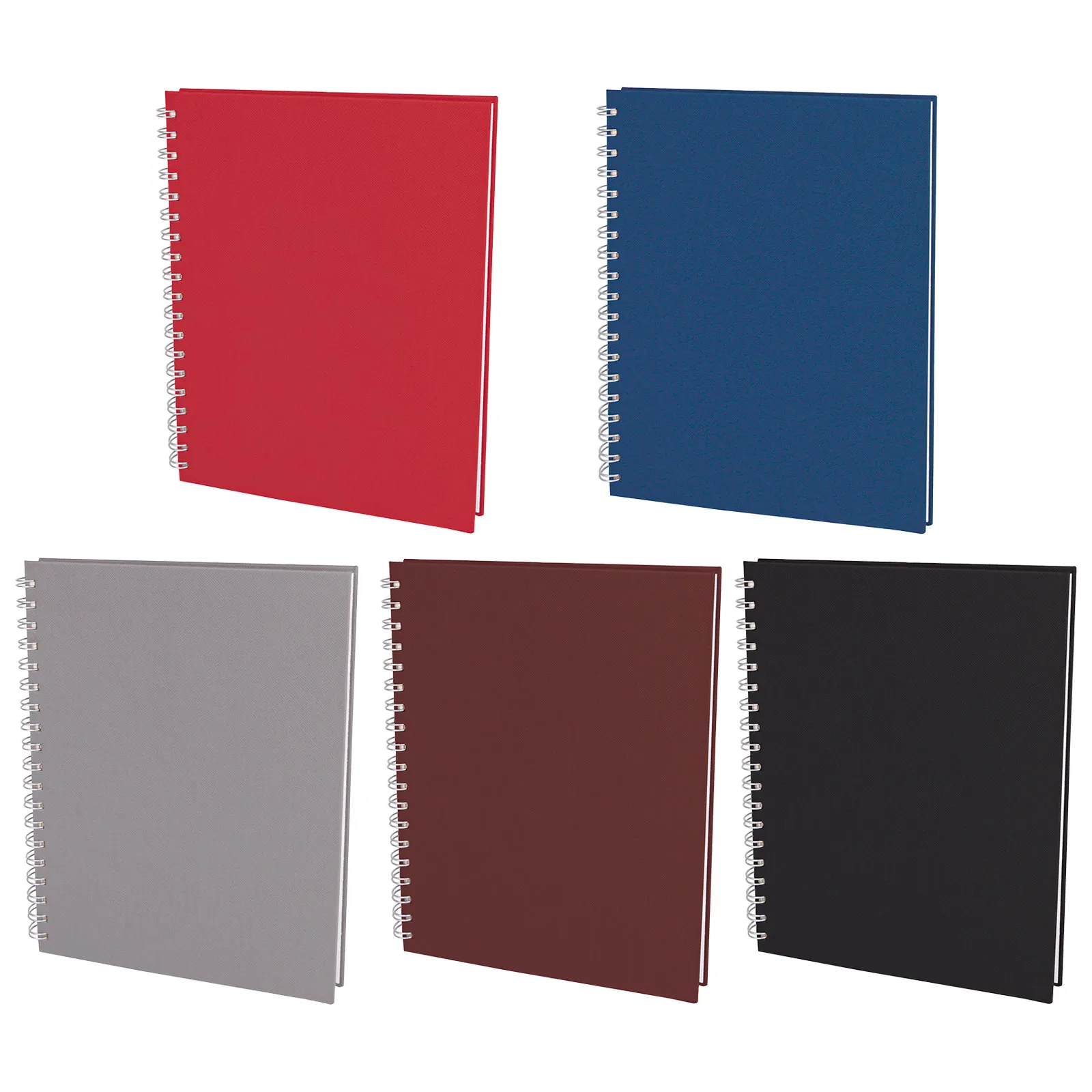 SEĞMENLER SİYAH KARELİ SPİRALLİ TARİHSİZ DEFTER (19X25 CM) - Believe Matbaacılık & Promosyon Ürünleri