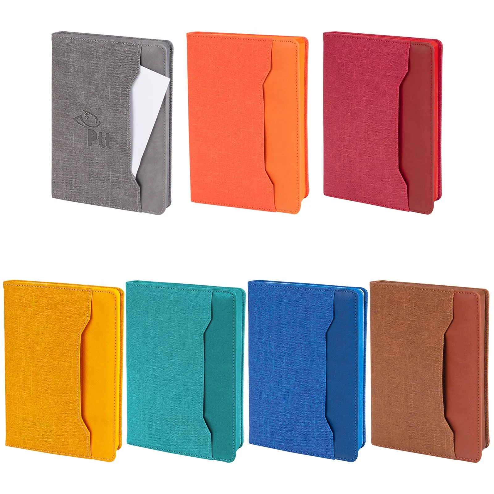 KORU SARI TARİHSİZ DEFTER (15X21 CM) - Believe Matbaacılık & Promosyon Ürünleri