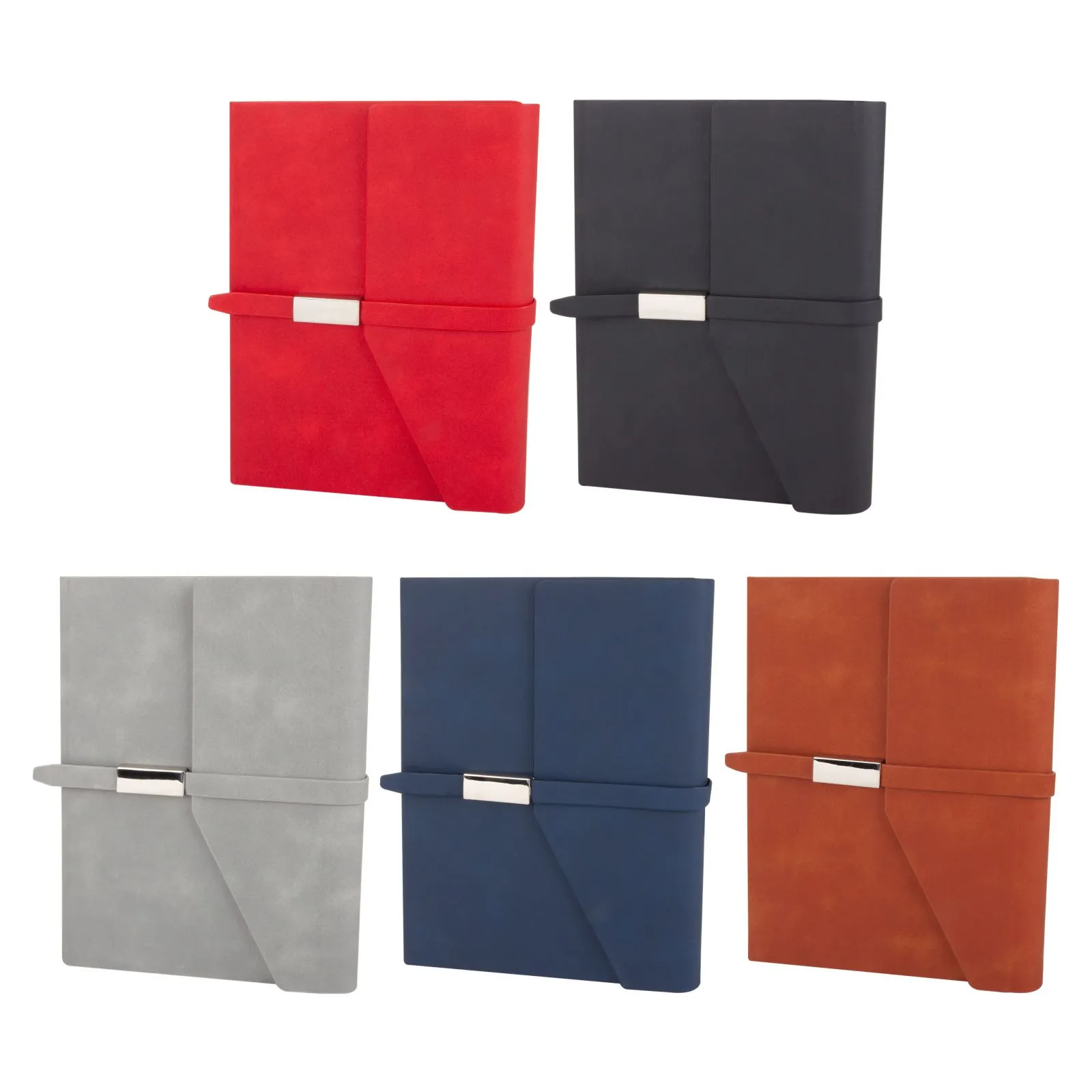 MOGAN KIRMIZI TARİHSİZ DEFTER (15x21 CM) - Believe Matbaacılık & Promosyon Ürünleri