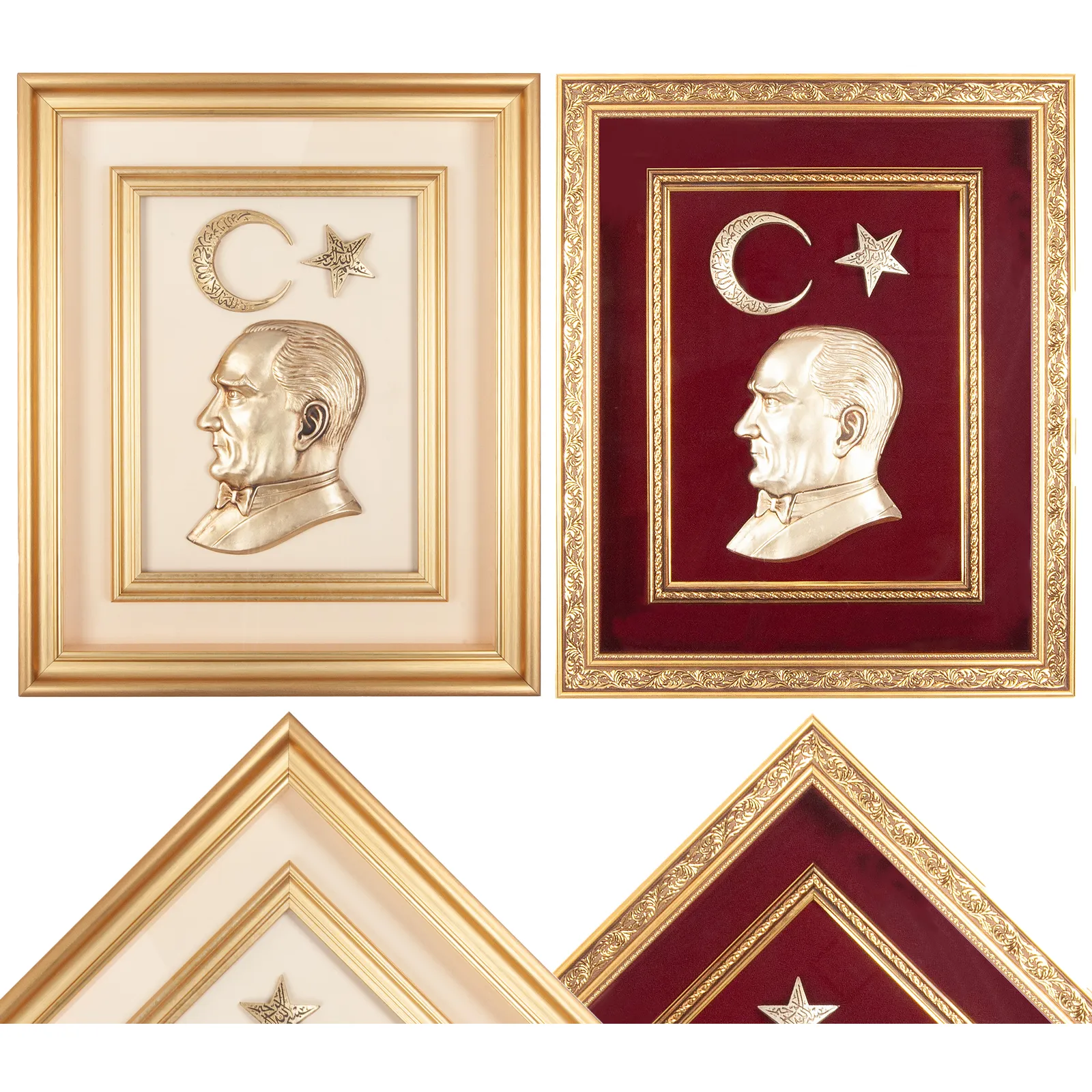 ÖNCÜ BEJ ATATÜRK KABARTMALI TABLO - Believe Matbaacılık & Promosyon Ürünleri