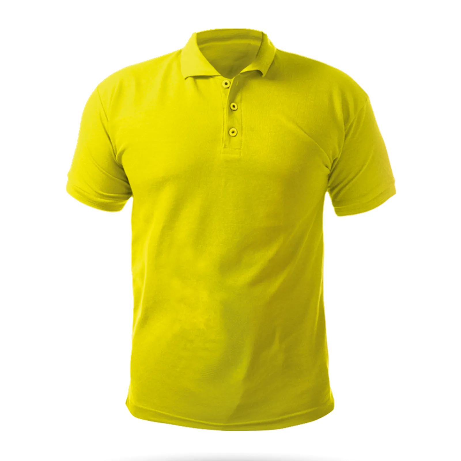 AÇELYA SARI S POLO YAKA TİŞÖRT - Believe Matbaacılık & Promosyon Ürünleri