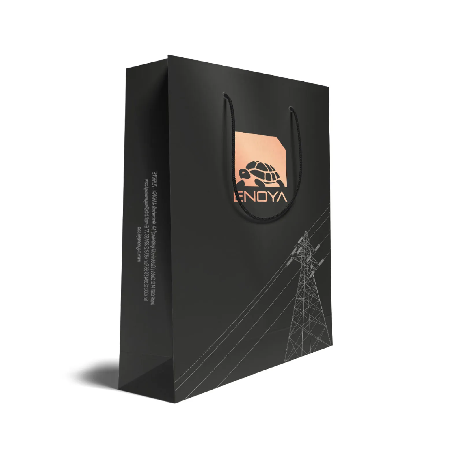 ALA-55 BÜYÜK BOY DİKEY KARTON ÇANTA(39.5x25.5x8cm) - Believe Matbaacılık & Promosyon Ürünleri