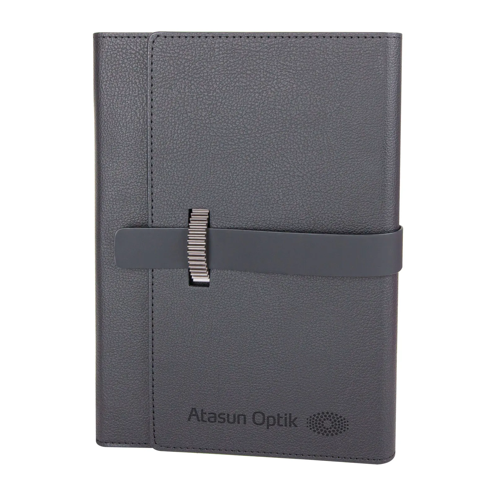 DEMİRTEPE SİYAH TARİHSİZ ORGANİZER DEFTER (17x22CM) - Believe Matbaacılık & Promosyon Ürünleri