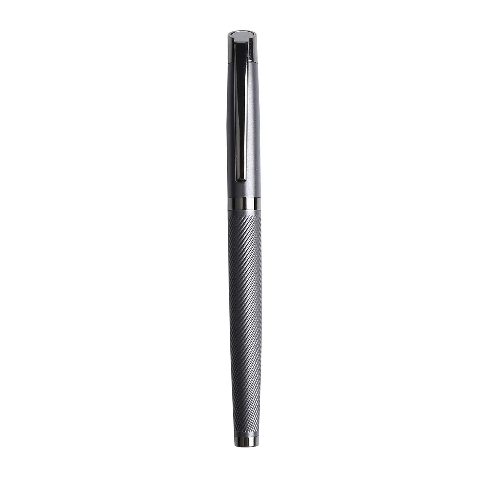 DÜZİÇİ FÜME METAL ROLLER KALEM 