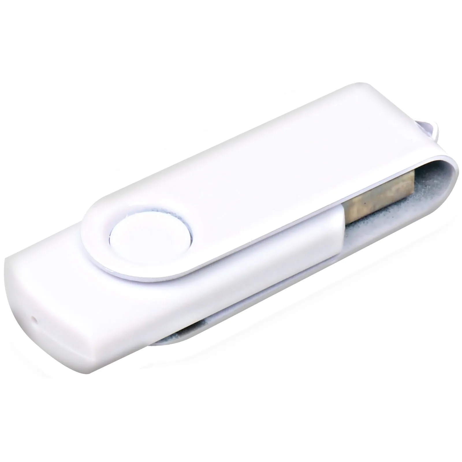 EŞREFOĞULLARI BEYAZ DÖNER KAPAKLI USB BELLEK (32 GB) - Believe Matbaacılık & Promosyon Ürünleri