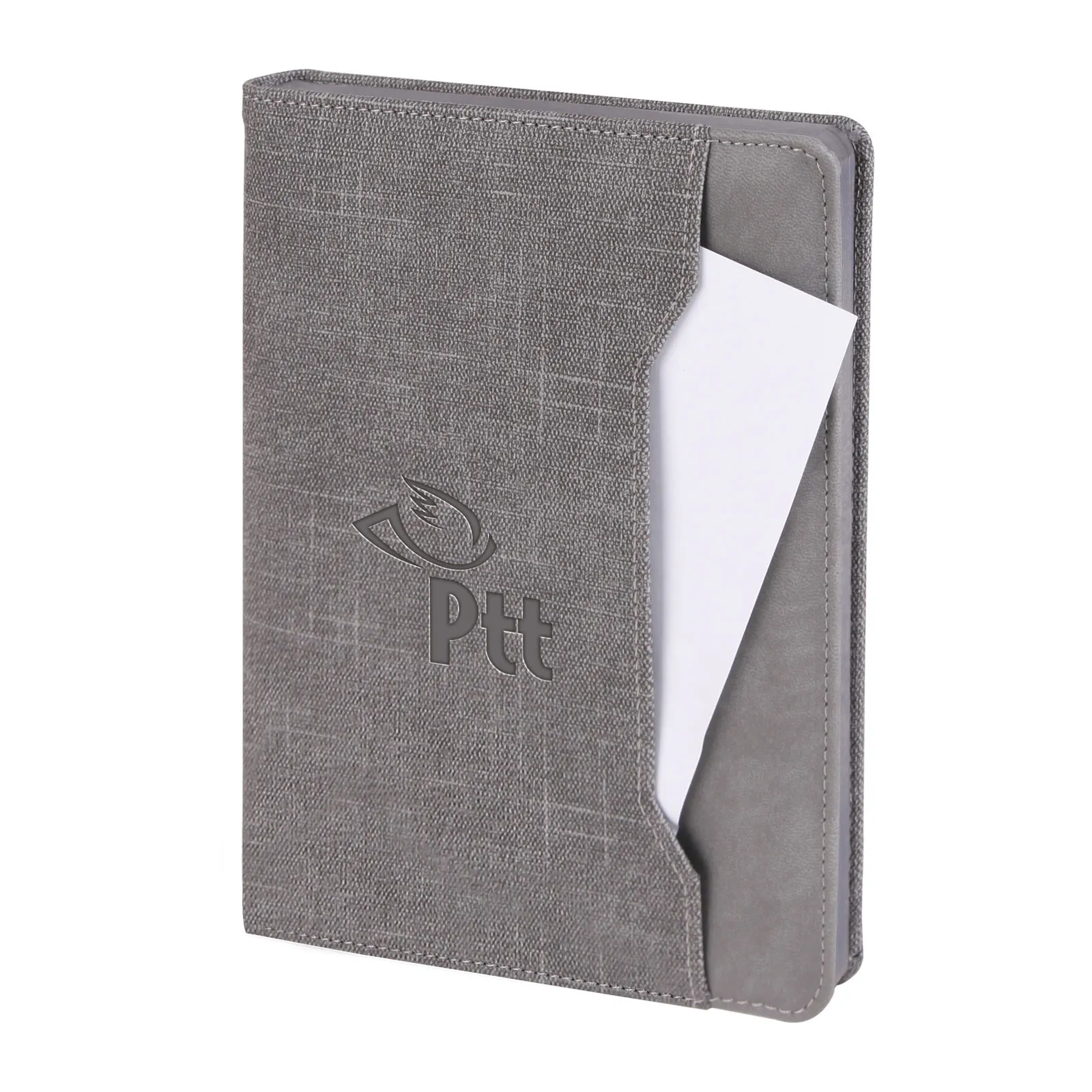 KORU GRİ TARİHSİZ DEFTER (15X21 CM) - Tarihsiz Defterler | Kurumsal Toptan Promosyon