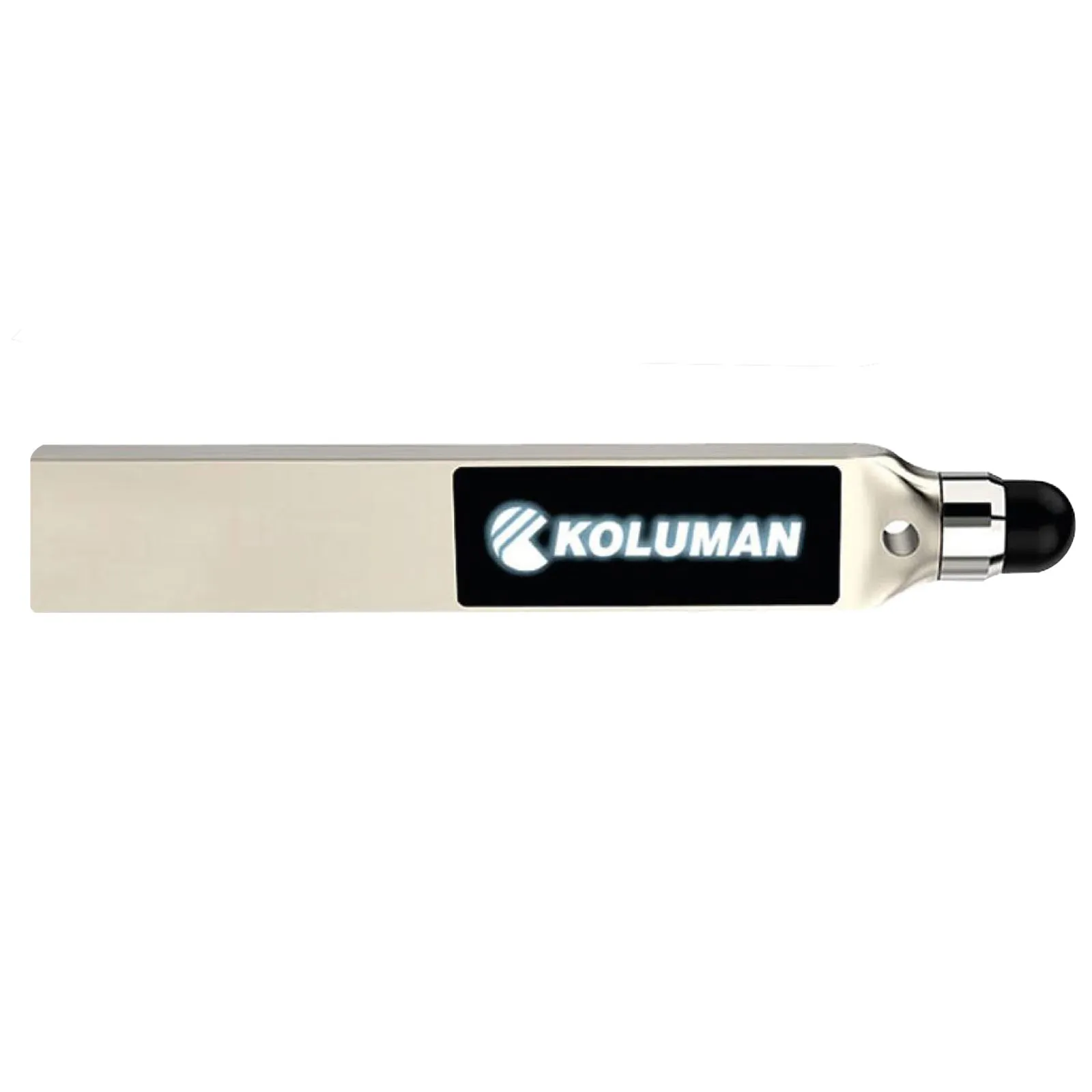 LADİN GÜMÜŞ LEDLİ USB BELLEK (32 GB) - Believe Matbaacılık & Promosyon Ürünleri