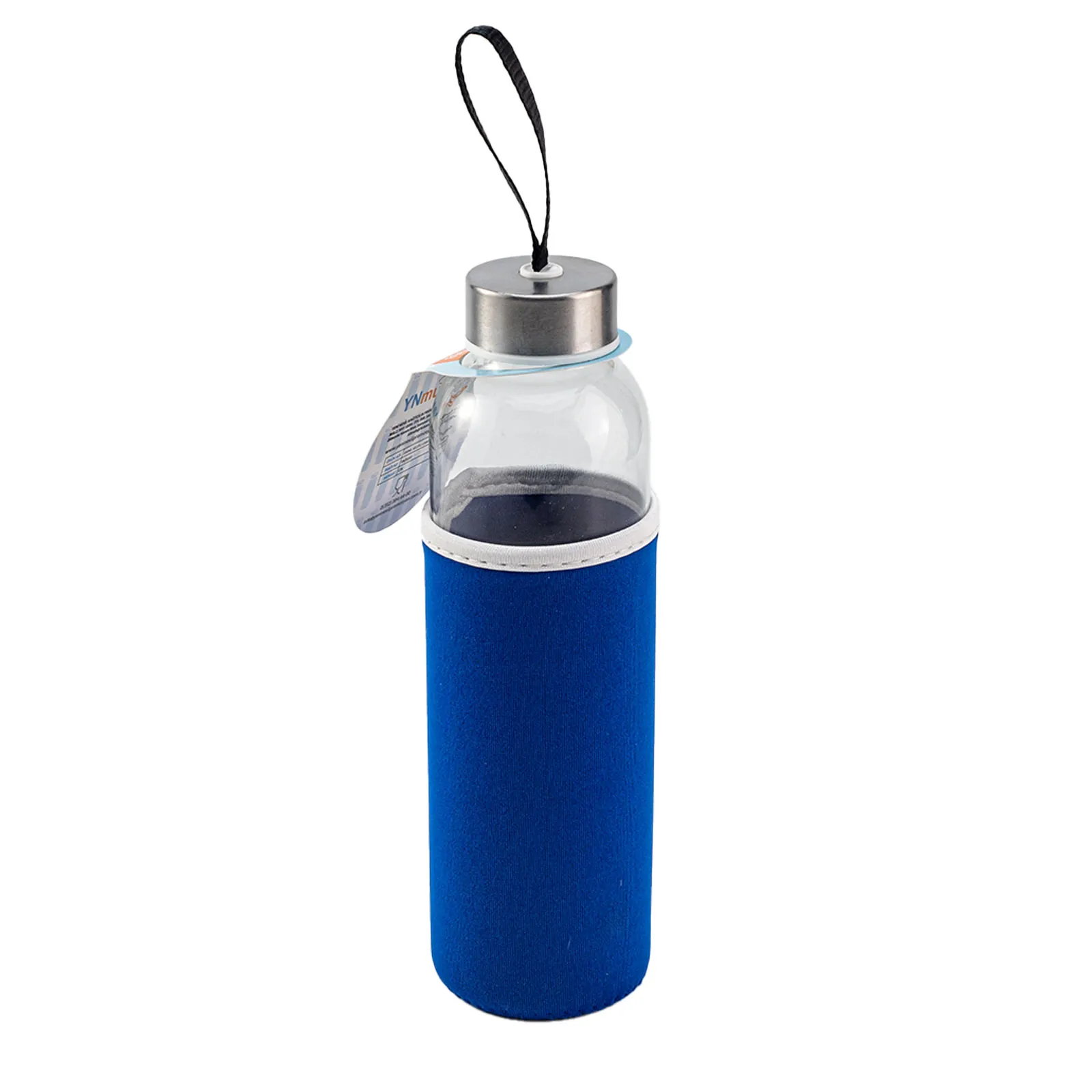 LADOGA LACİVERT 550 ML CAM MATARA - Termoslar ve Mataralar | Kurumsal Toptan Promosyon