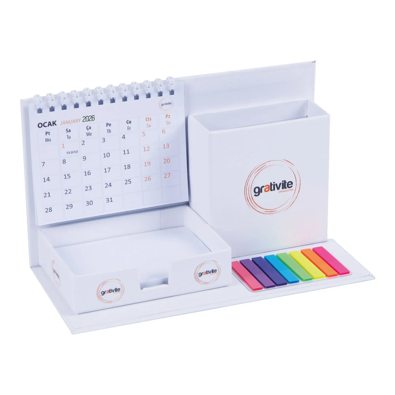 PM-33 TAKVİMLİ BLOKNOT - Believe Matbaacılık & Promosyon Ürünleri