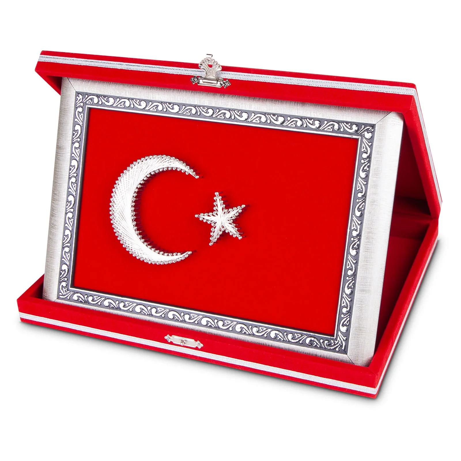 SANCAK DİKDÖRTGEN BAYRAK PLAKET - Believe Matbaacılık & Promosyon Ürünleri