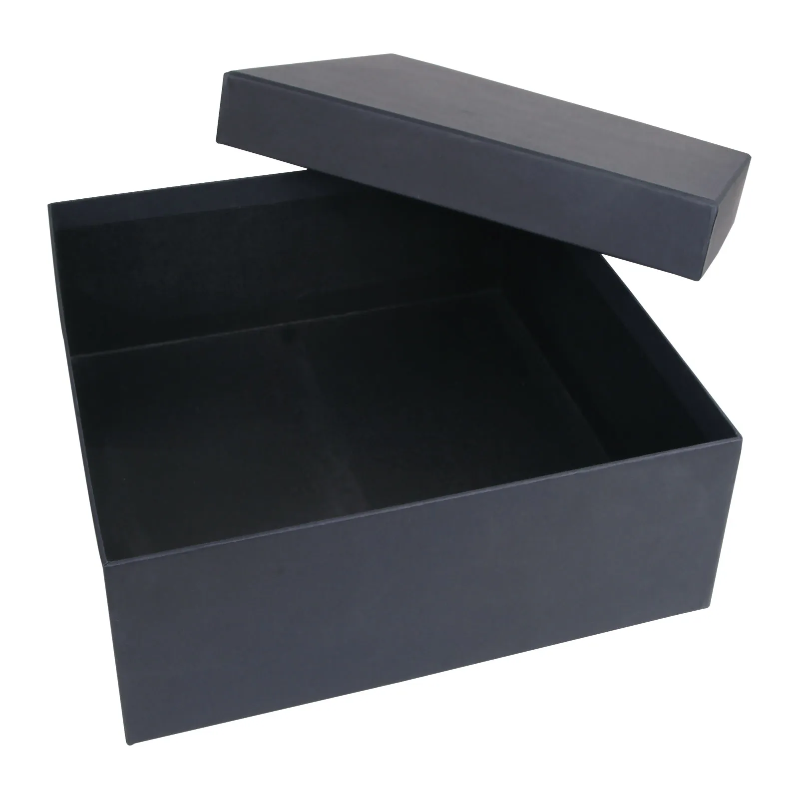 SEDİR SİYAH GEÇME KAPAK KUTU (30X30X10 CM) - Believe Matbaacılık & Promosyon Ürünleri